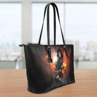 Load image into Gallery viewer, Designs by MyUtopia Shout Out:Alita Battle Angel Faux Leather Totebag Purse
