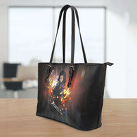 Load image into Gallery viewer, Designs by MyUtopia Shout Out:Alita Battle Angel Faux Leather Totebag Purse

