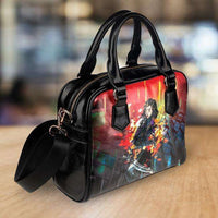 Load image into Gallery viewer, Designs by MyUtopia Shout Out:Alita Battle Angel Handbag with Shoulder Strap
