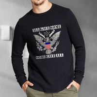 Load image into Gallery viewer, Designs by MyUtopia Shout Out:All Gave Some, Some Gave All  Long Sleeve Unisex Cotton T-Shirt
