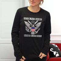 Load image into Gallery viewer, Designs by MyUtopia Shout Out:All Gave Some, Some Gave All  Long Sleeve Unisex Cotton T-Shirt
