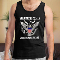 Load image into Gallery viewer, Designs by MyUtopia Shout Out:All Gave Some, Some Gave All Unisex Tank
