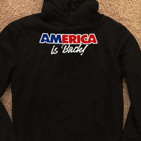 Load image into Gallery viewer, Designs by MyUtopia Shout Out:America Is Back Core Fleece Pullover Hoodie
