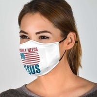 Load image into Gallery viewer, Designs by MyUtopia Shout Out:America Needs Jesus Adult Fabric Face Mask with Elastic Ear Loops
