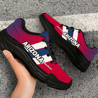 Load image into Gallery viewer, Designs by MyUtopia Shout Out:Arizona #BearDown Wildcats Fans Chunky Sneakers
