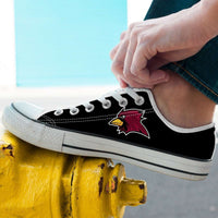 Load image into Gallery viewer, Designs by MyUtopia Shout Out:Arizona Cardinals Fan Art Canvas Lowtop Shoes
