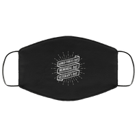 Load image into Gallery viewer, Designs by MyUtopia Shout Out:Armed Forces Memorial and Veterans Day Adult Fabric Face Mask with Elastic Ear Loops,3 Layer Fabric Face Mask / Black / Adult,Fabric Face Mask
