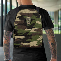 Load image into Gallery viewer, Designs by MyUtopia Shout Out:Army Dad Camouflage Backpack
