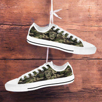 Load image into Gallery viewer, Designs by MyUtopia Shout Out:Army Mom / Army Dad Camouflage Low Cuts

