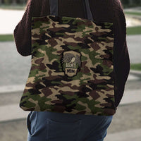 Load image into Gallery viewer, Designs by MyUtopia Shout Out:Army Mom Camo Fabric Totebag Reusable Shopping Tote
