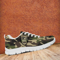 Load image into Gallery viewer, Designs by MyUtopia Shout Out:Army Mom Camouflage Running Shoes
