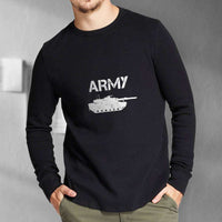 Load image into Gallery viewer, Designs by MyUtopia Shout Out:Army Tank Long Sleeve Ultra Cotton T-Shirt
