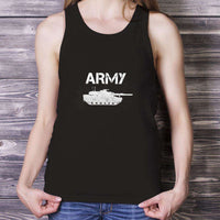 Load image into Gallery viewer, Designs by MyUtopia Shout Out:Army Tank Unisex Tank
