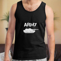 Load image into Gallery viewer, Designs by MyUtopia Shout Out:Army Tank Unisex Tank
