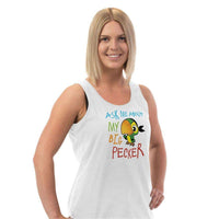 Load image into Gallery viewer, Designs by MyUtopia Shout Out:Ask Me About My Big Pecker Ladies Tank Top
