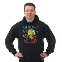 Load image into Gallery viewer, Designs by MyUtopia Shout Out:Ask Me About My Big Pecker Pullover Hoodie
