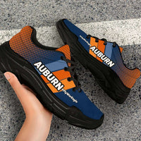 Load image into Gallery viewer, Designs by MyUtopia Shout Out:Auburn #FlyWarEagle Chunky Sneakers
