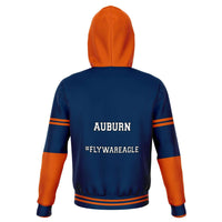 Load image into Gallery viewer, Designs by MyUtopia Shout Out:Auburn #WarEagle Fleece Lined Fashion Unisex Hoodie
