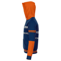 Load image into Gallery viewer, Designs by MyUtopia Shout Out:Auburn #WarEagle Fleece Lined Fashion Unisex Hoodie
