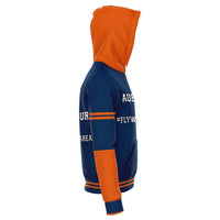 Load image into Gallery viewer, Designs by MyUtopia Shout Out:Auburn #WarEagle Fleece Lined Fashion Unisex Hoodie

