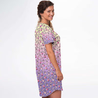Load image into Gallery viewer, Colorful Droid Catercorns Baseball Jersey Dress

