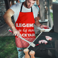 Load image into Gallery viewer, Designs by MyUtopia Shout Out:Backyard Legend Mens Apron
