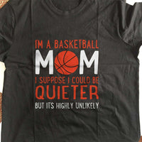 Load image into Gallery viewer, Designs by MyUtopia Shout Out:Basketball Mom Adult Unisex T-Shirt
