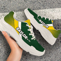 Load image into Gallery viewer, Designs by MyUtopia Shout Out:Baylor Sic &#39;Em Basketball Fan Chunky Walking Shoes
