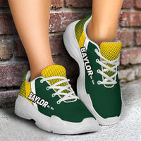 Load image into Gallery viewer, Designs by MyUtopia Shout Out:Baylor Sic &#39;Em Basketball Fan Chunky Walking Shoes
