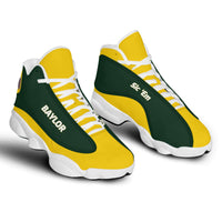 Load image into Gallery viewer, Designs by MyUtopia Shout Out:Baylor Sic &#39;Em Basketball Fan Microfiber Leather Hightop Sneakers
