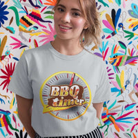 Load image into Gallery viewer, Designs by MyUtopia Shout Out:BBQ Timer Ultra Cotton T-Shirts
