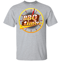 Load image into Gallery viewer, Designs by MyUtopia Shout Out:BBQ Timer Ultra Cotton T-Shirts,Sport Grey / S,Adult Unisex T-Shirt
