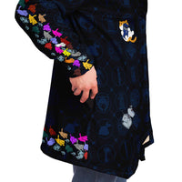 Load image into Gallery viewer, Neko&#39;s Playing with the TARDIS Inspired by Doctor Who Fleece Lined Cloak
