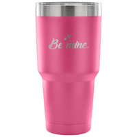 Load image into Gallery viewer, Designs by MyUtopia Shout Out:Be Mine Engraved Insulated Double Wall Steel Tumbler Travel Mug,Pink / 30 Oz,Polar Camel Tumbler
