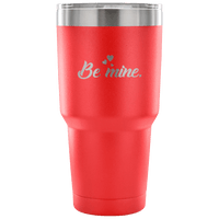 Load image into Gallery viewer, Designs by MyUtopia Shout Out:Be Mine Engraved Insulated Double Wall Steel Tumbler Travel Mug,Red / 30 Oz,Polar Camel Tumbler
