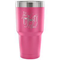 Load image into Gallery viewer, Designs by MyUtopia Shout Out:Be YOU Tiful Engraved Insulated Double Wall Steel Tumbler Travel Mug,Pink / 30 Oz,Polar Camel Tumbler
