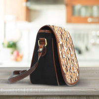 Load image into Gallery viewer, Designs by MyUtopia Shout Out:Beagles all over print Canvas Saddlebag Style Crossbody Purse
