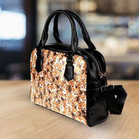 Load image into Gallery viewer, Designs by MyUtopia Shout Out:Beagles Faux Leather Handbag with Shoulder Strap
