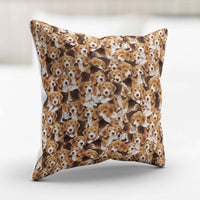 Load image into Gallery viewer, Designs by MyUtopia Shout Out:Beagles Pillowcase
