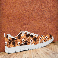 Load image into Gallery viewer, Designs by MyUtopia Shout Out:Beagles Running Shoes

