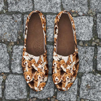 Load image into Gallery viewer, Designs by MyUtopia Shout Out:Beagles Women&#39;s Flats
