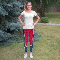 Load image into Gallery viewer, Designs by MyUtopia Shout Out:Bear Down Arizona Fan Ladies Fashion Leggings
