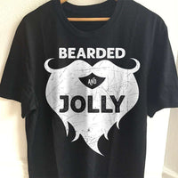 Load image into Gallery viewer, Designs by MyUtopia Shout Out:Bearded and Jolly Adult Unisex T-Shirt
