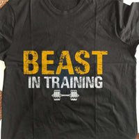 Load image into Gallery viewer, Designs by MyUtopia Shout Out:Beast In Training Adult Unisex T-Shirt
