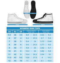 Load image into Gallery viewer, Designs by MyUtopia Shout Out:Beauty and the Beast Canvas High Top Shoes V2
