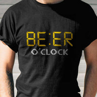 Load image into Gallery viewer, Designs by MyUtopia Shout Out:Beer o&#39;Clock Drinking Humor Unisex T-Shirt
