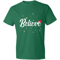 Load image into Gallery viewer, Designs by MyUtopia Shout Out:Believe - Lightweight Unisex T-Shirt,Kelly Green / S,Adult Unisex T-Shirt
