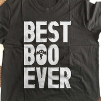 Load image into Gallery viewer, Designs by MyUtopia Shout Out:Best Boo Ever Adult Unisex Cotton Short Sleeve T-Shirt
