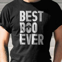 Load image into Gallery viewer, Designs by MyUtopia Shout Out:Best Boo Ever Adult Unisex Cotton Short Sleeve T-Shirt
