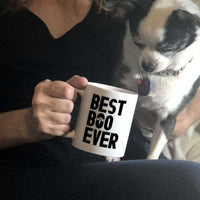 Load image into Gallery viewer, Designs by MyUtopia Shout Out:Best Boo Ever White Ceramic Coffee Mug
